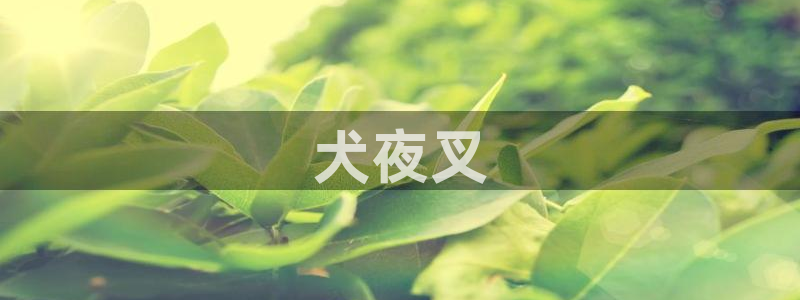 好看韩漫免费漫画在线观看：犬夜叉